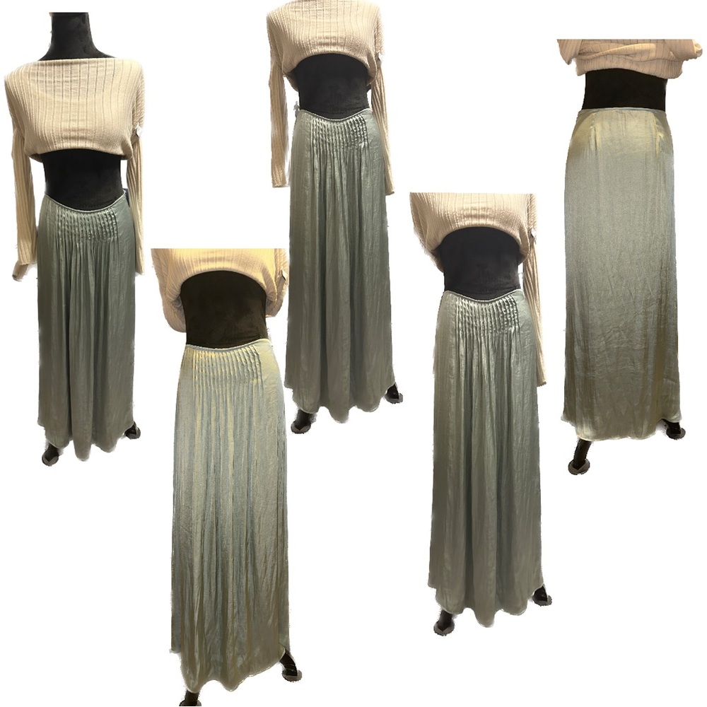Green fairycore Maxi Skirt!